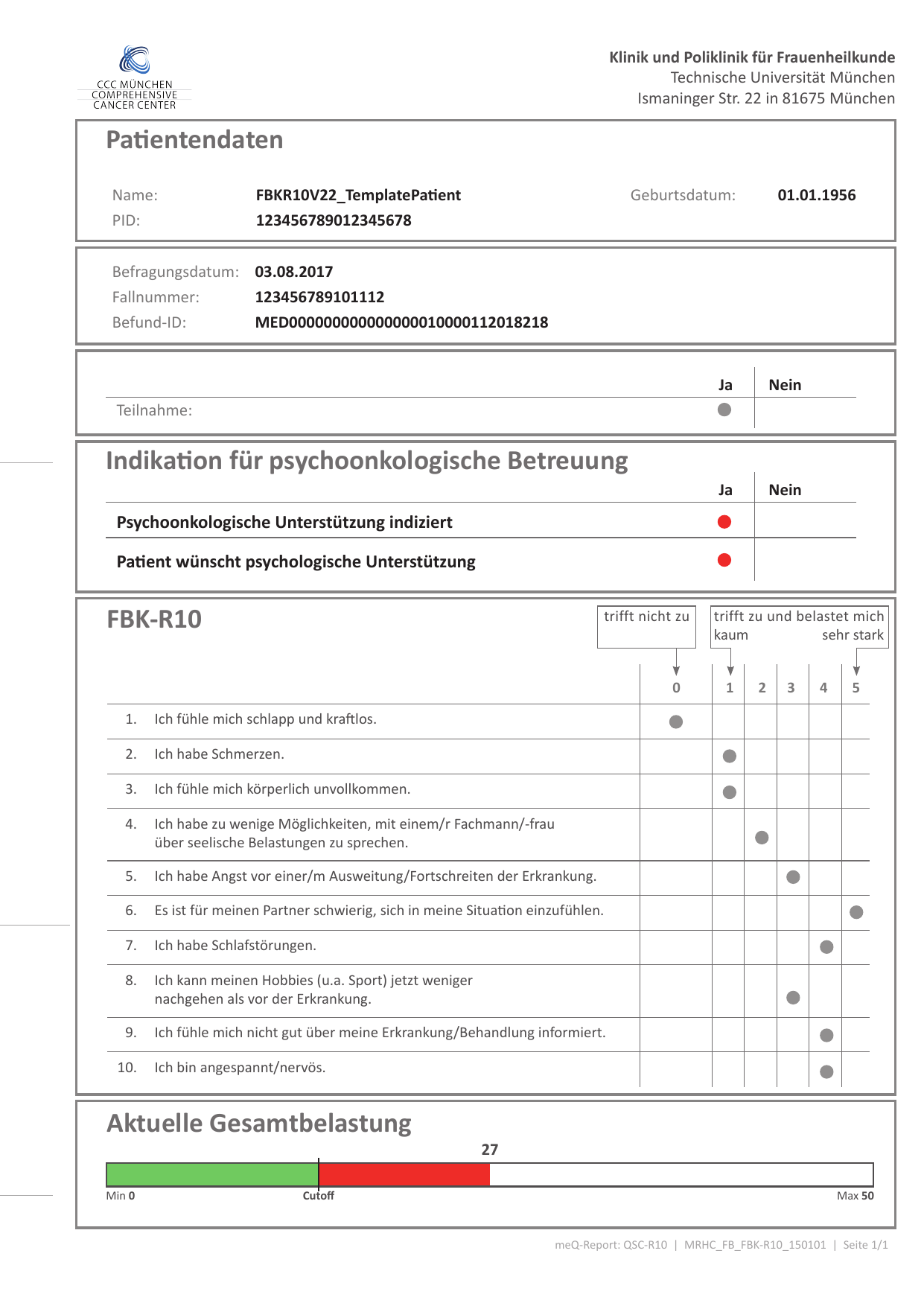 ScreenToCare München — Detail